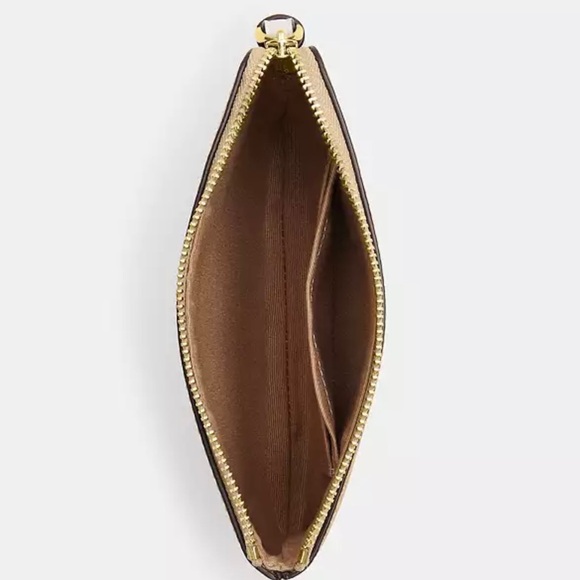 Coach Corner Zip Wristlet With Floral Print new - Picture 3 of 3